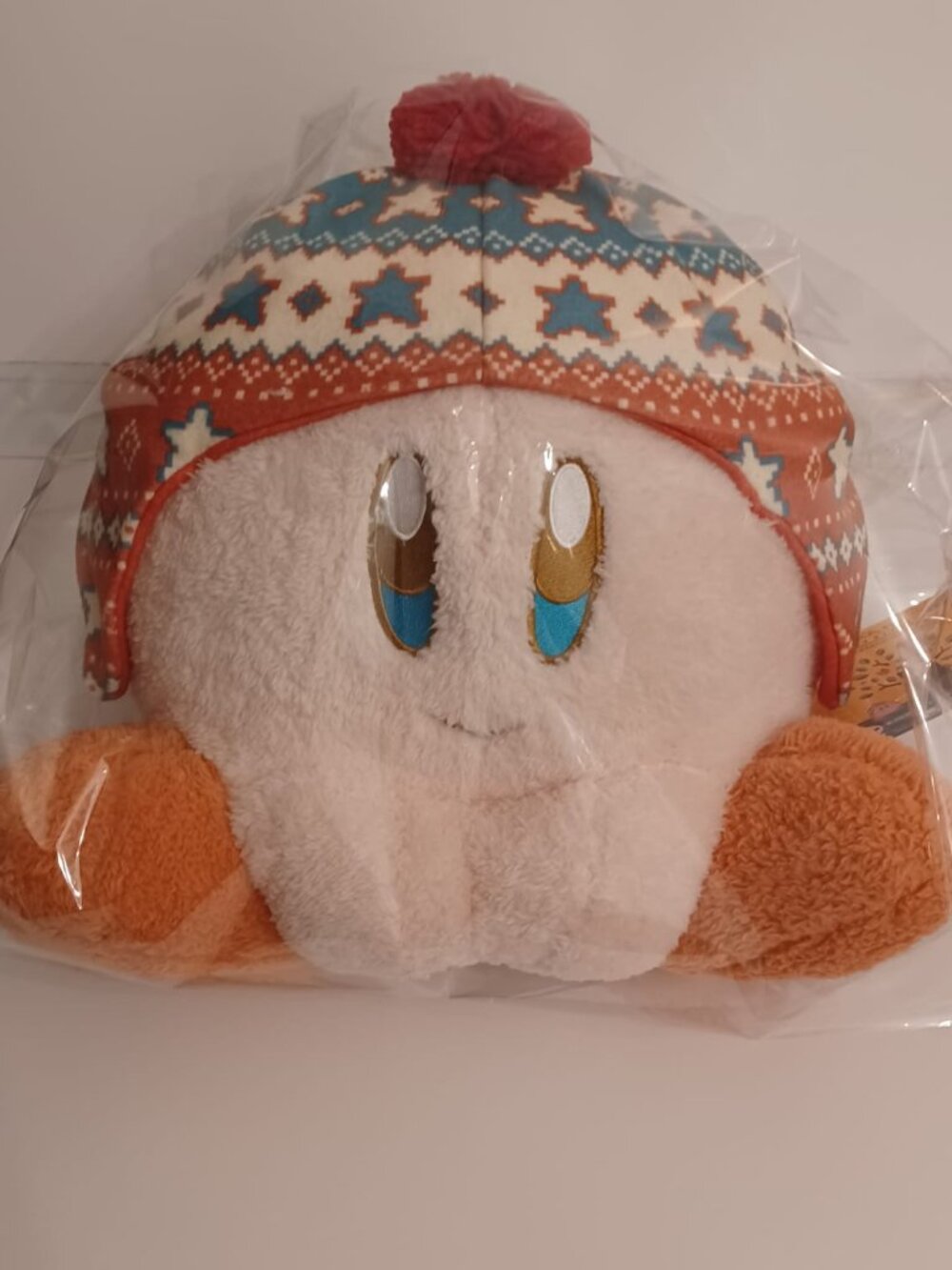 Kirby Plush Nintendo Ichiban Kuji Kirby Style Prize A Winter Beanie Hat NWT Rare